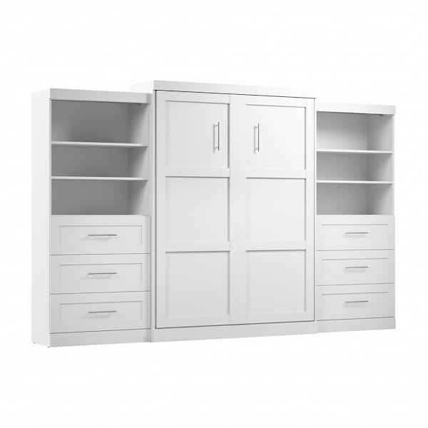 Queen Wall Bed Kit, Pur, White, 136"